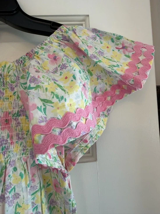 GAP Toddler Floral Smocked Dress - Picture 2 of 5